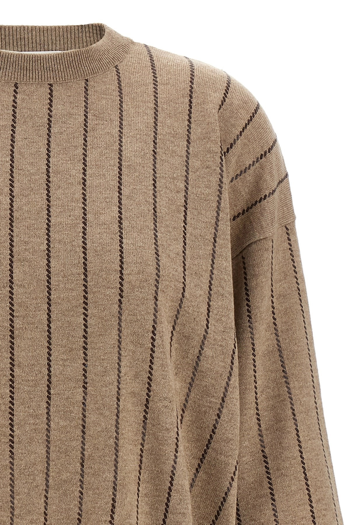 Sequin cashmere sweater - 3