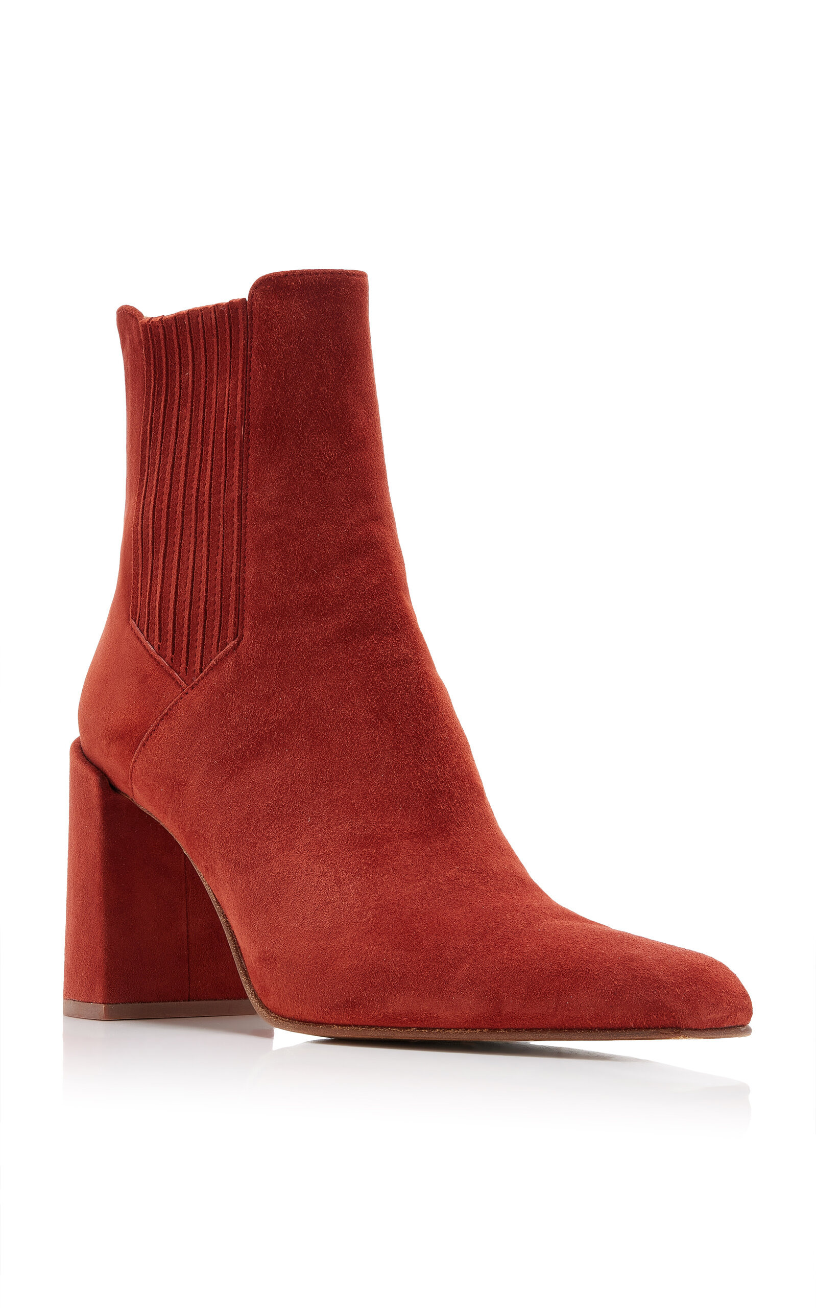 Luke Suede Ankle Boots burgundy - 4