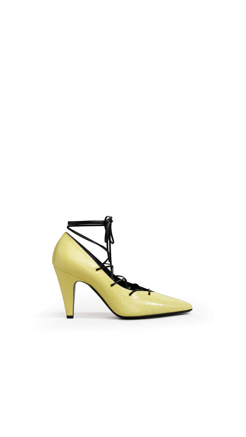 CONE LACED PUMPS IN AYERS LEATHER 1