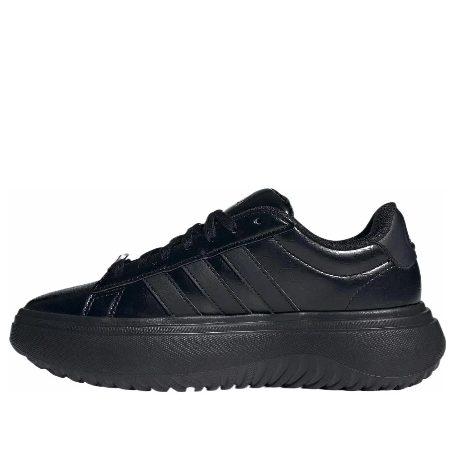 adidas gazelle silver green womens adidas Women's Grand Court 2.0 Sneakers | White/Black main image 0