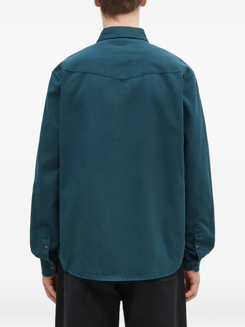 double-pockets long-sleeved shirt - 3