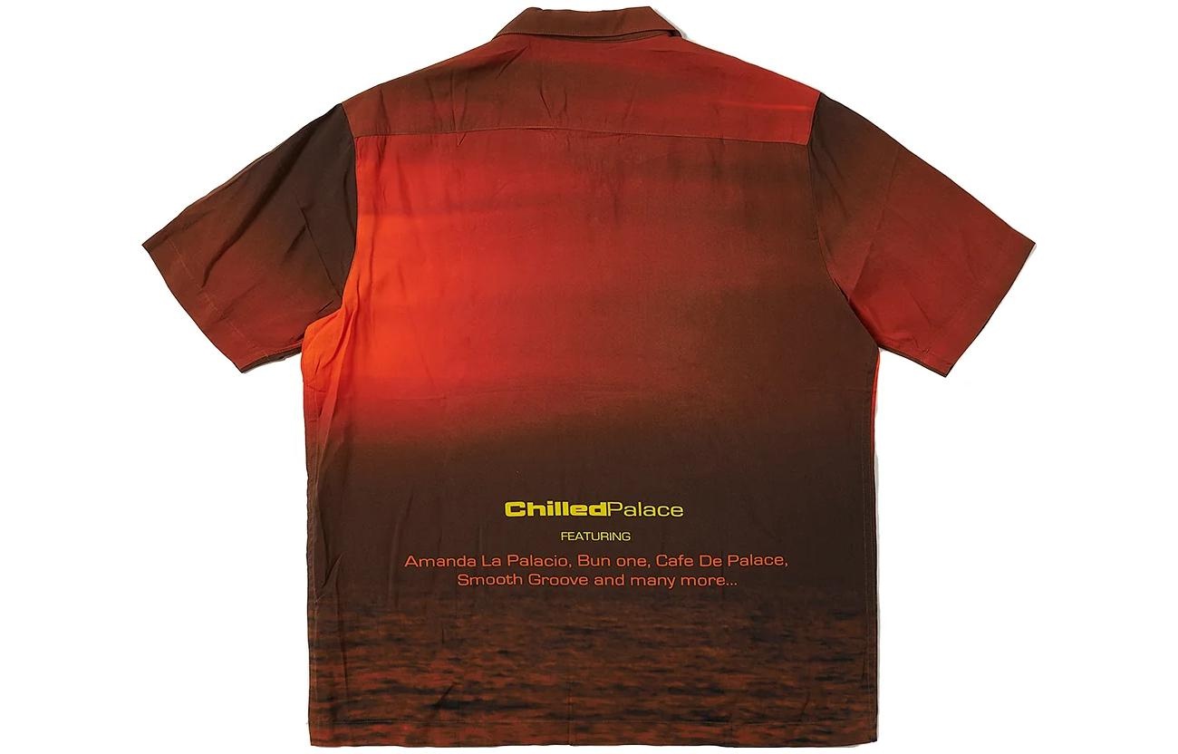 Palace Ultimate Chill Shirt 'Tiger Orange' P24SHT024 - 2