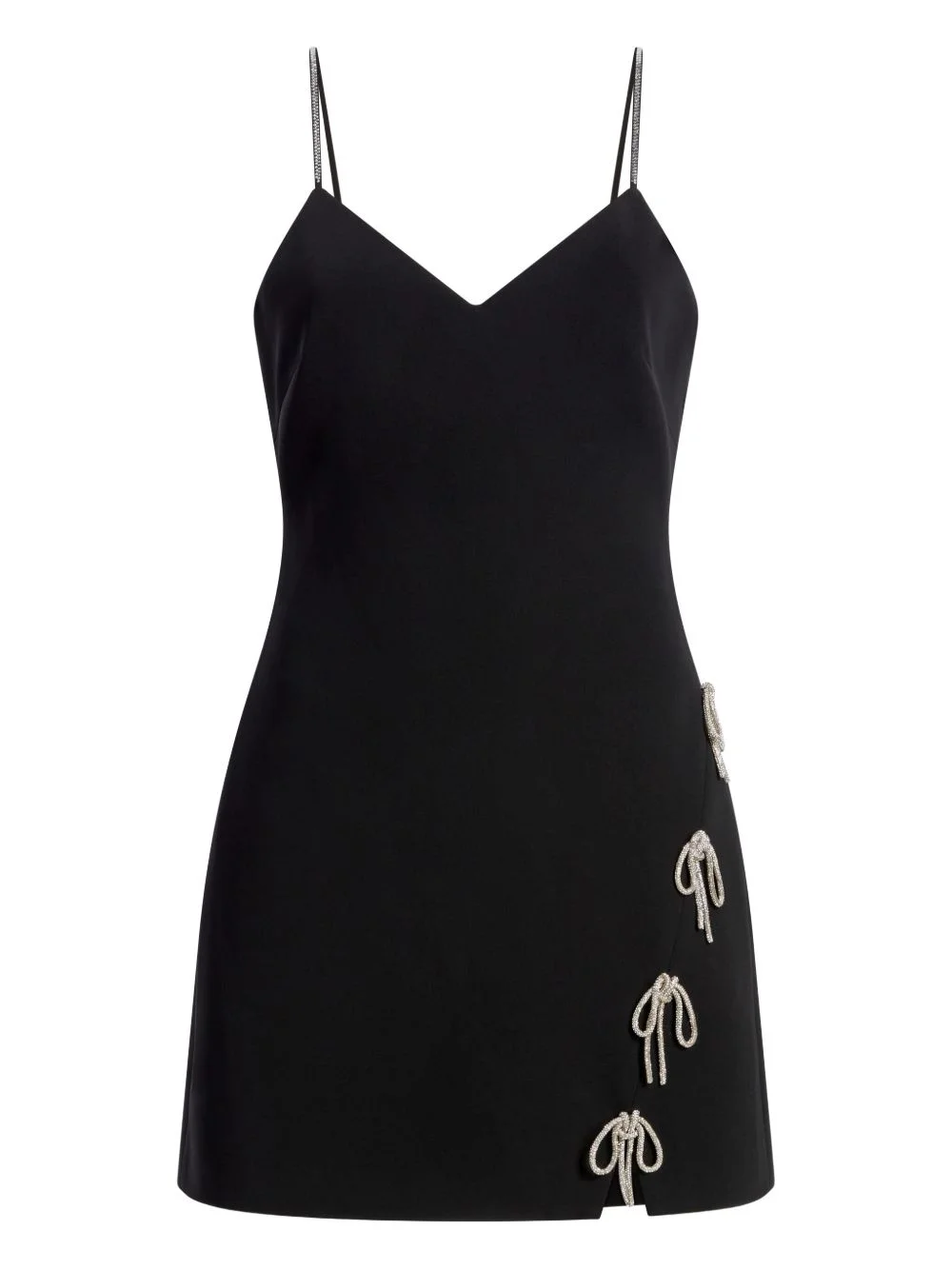 Corded rhinestone bow rella dress - 1
