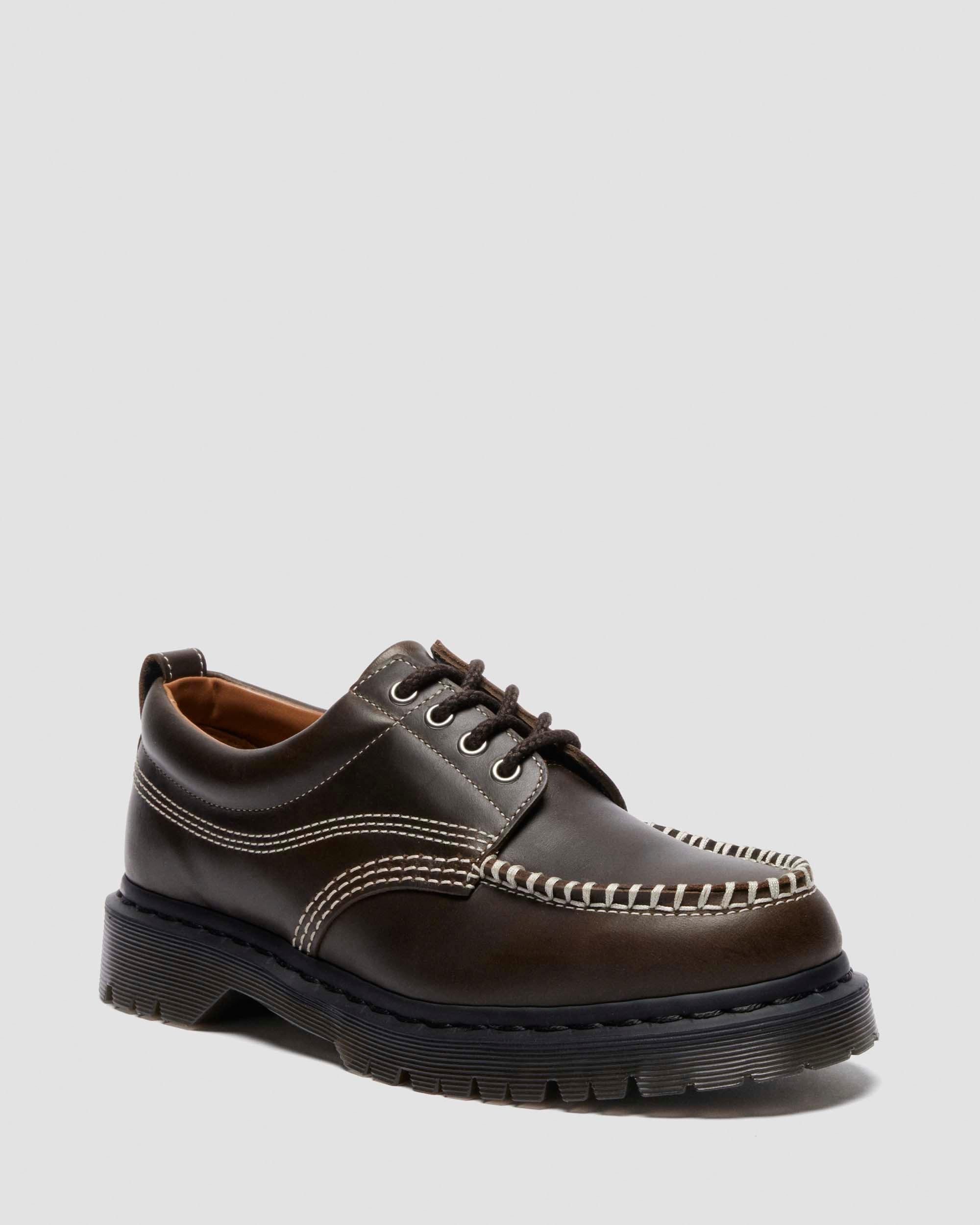 Lowell Orleans Leather Moc Toe Shoe - 5