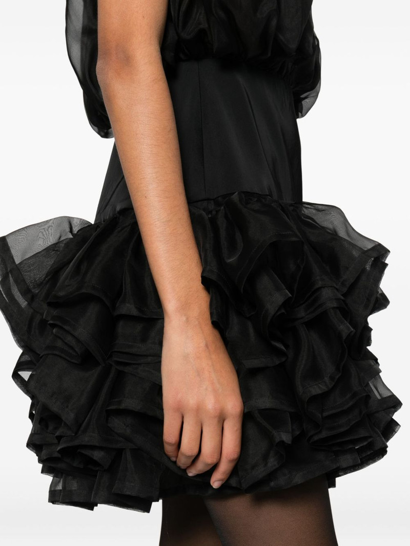 ruffled bubble mini dress 5