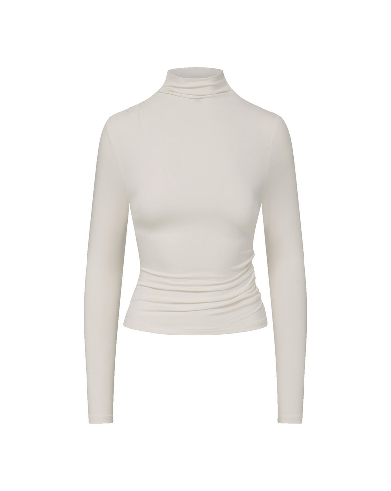 MYLIE MOCK-NECK TOP 1