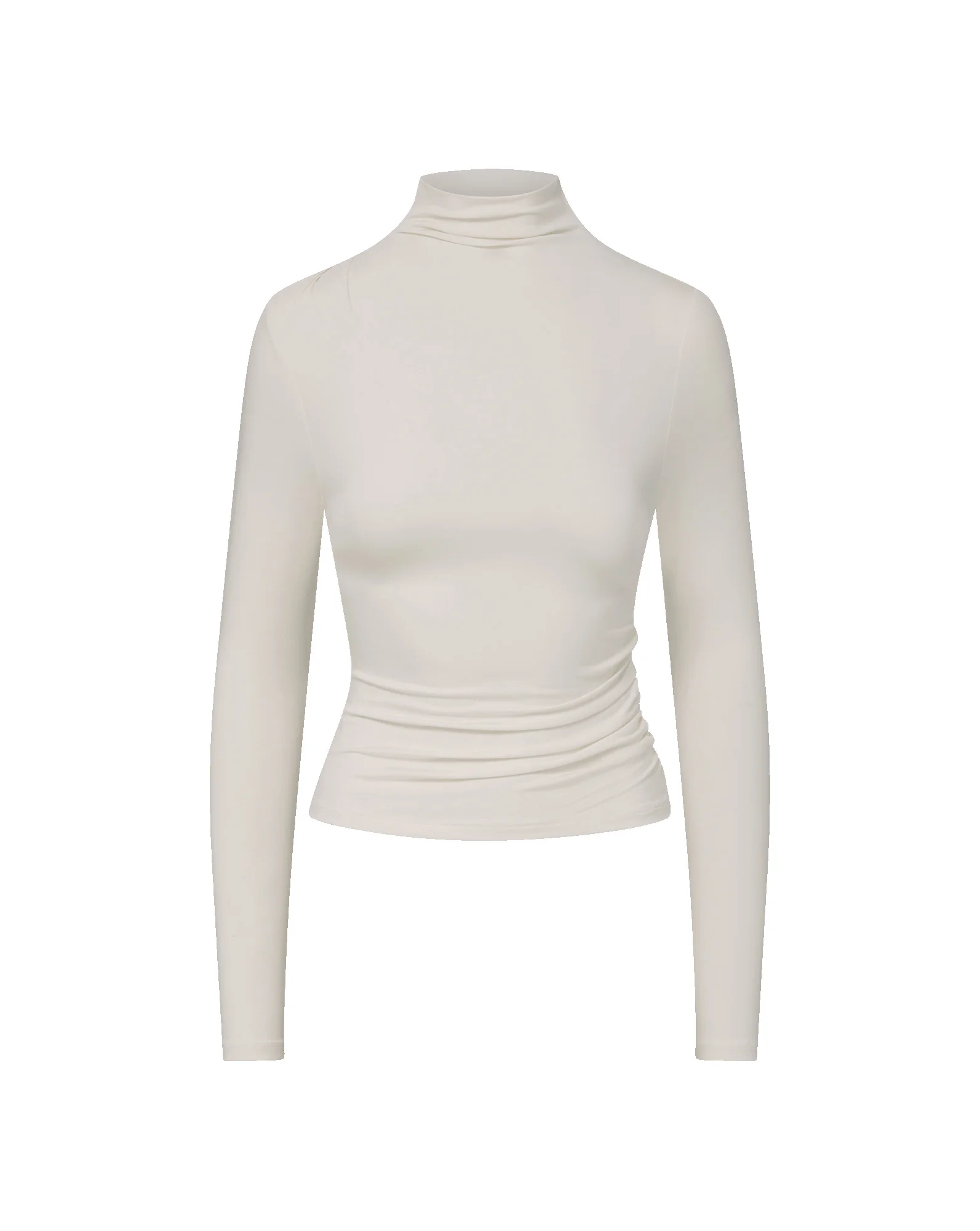 MYLIE MOCK-NECK TOP - 1