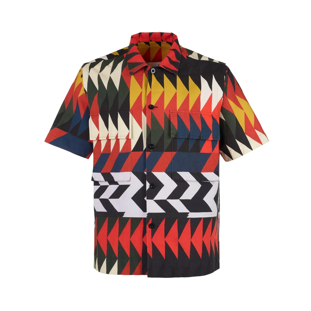 Quilts Short Sleeve Shirt - 1