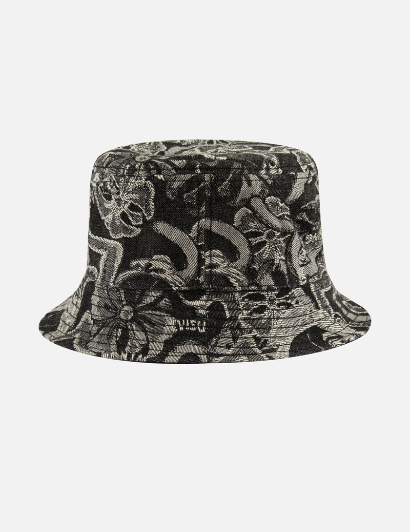 SEAGULL AND KAMON JACQUARD REVERSIBLE BUCKET HAT 7
