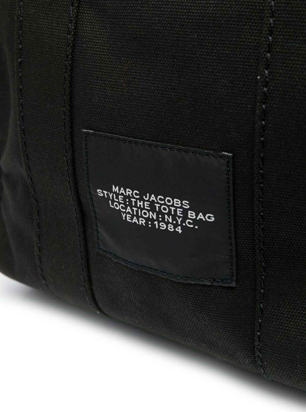 Marc Jacobs Women 'Traveler Handbag' Black Mini Tote Bag With Logo In Fabric Woman - 4