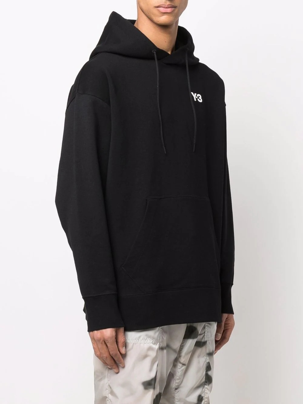 logo-print pullover hoodie - 3