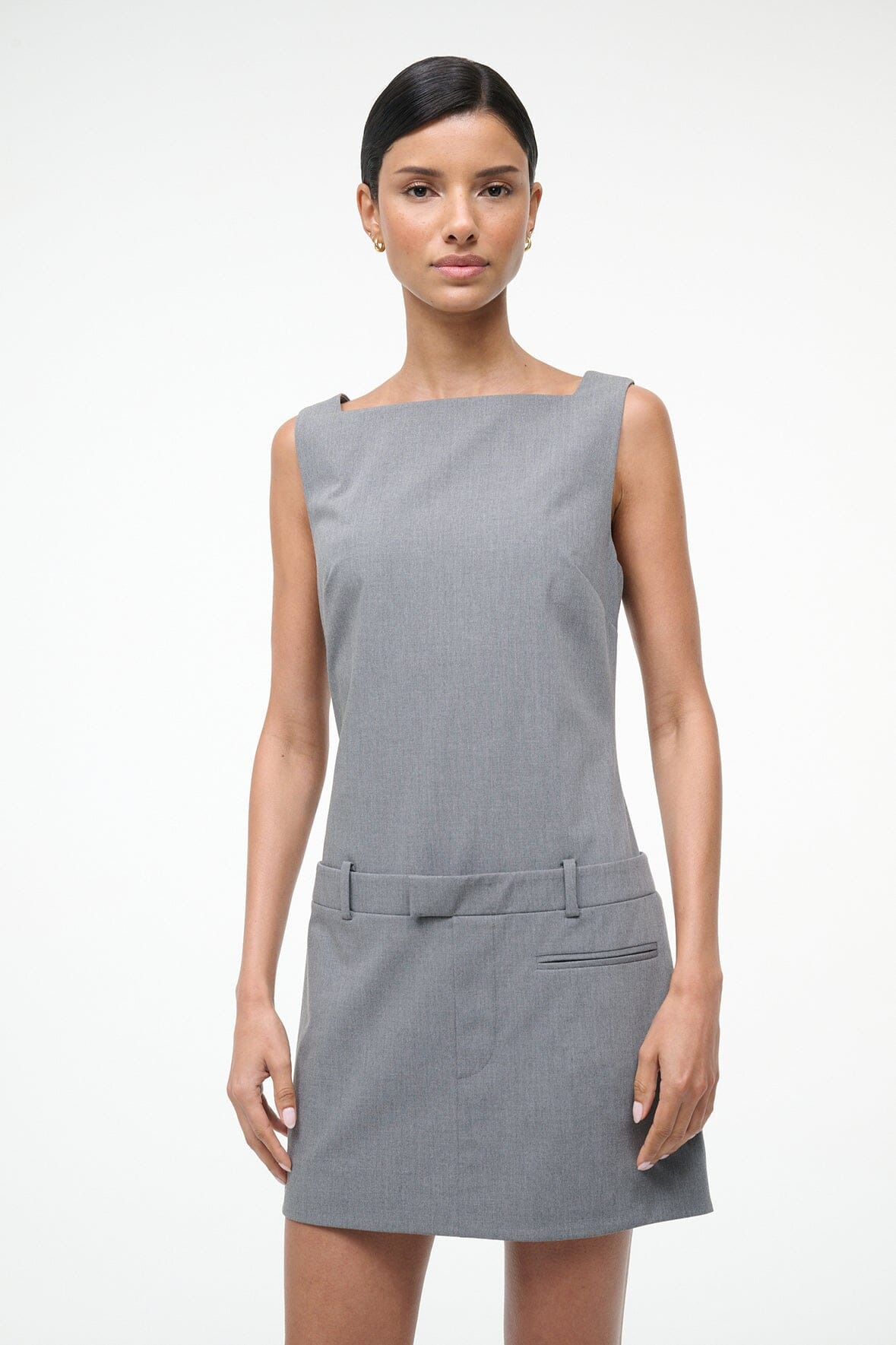 STAUD SKYLA DRESS STATIC - 2