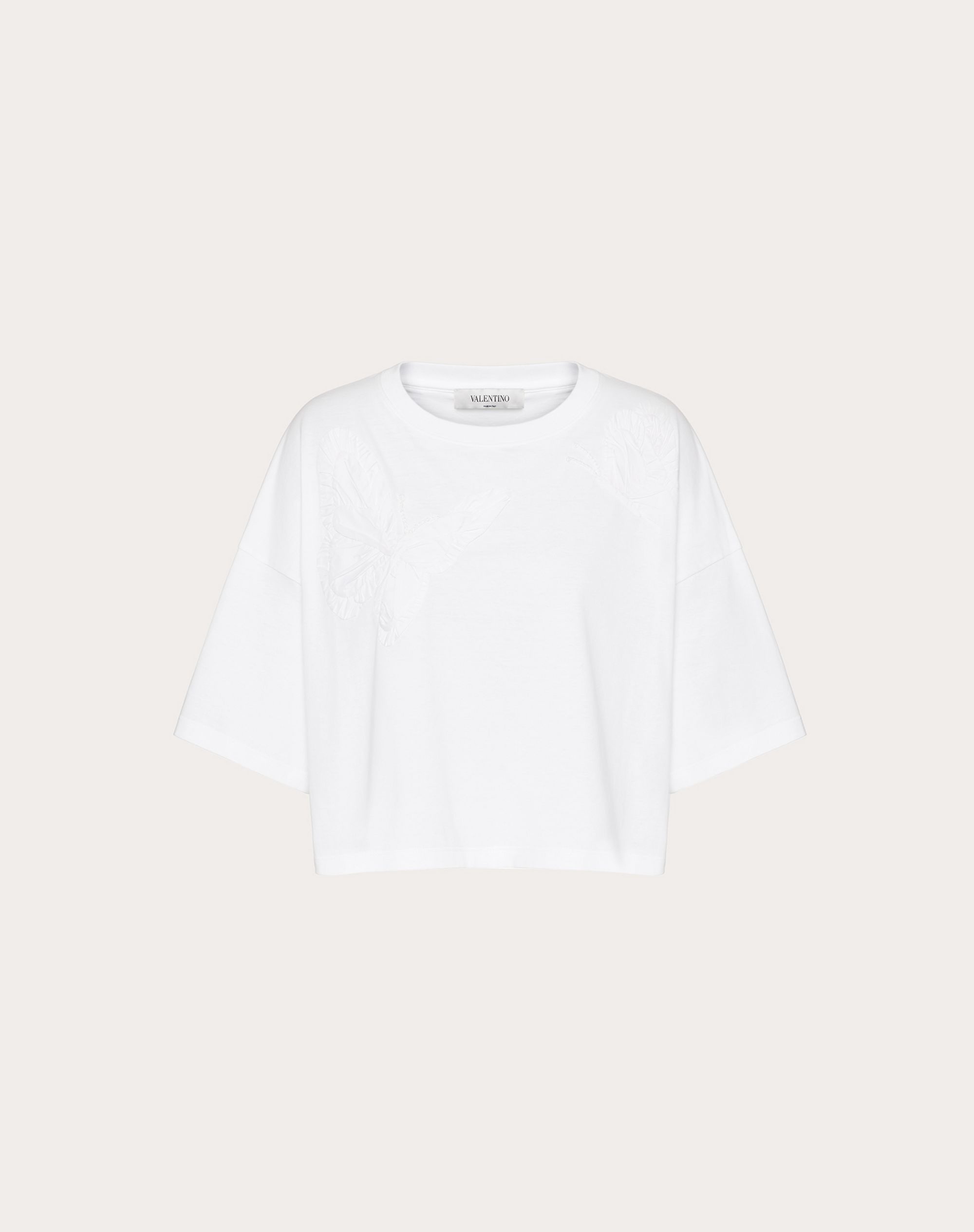 EMBROIDERED JERSEY T-SHIRT - 1