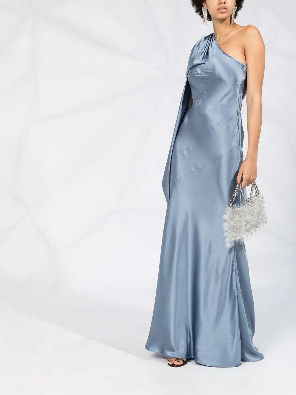 one-shoulder gown - 2