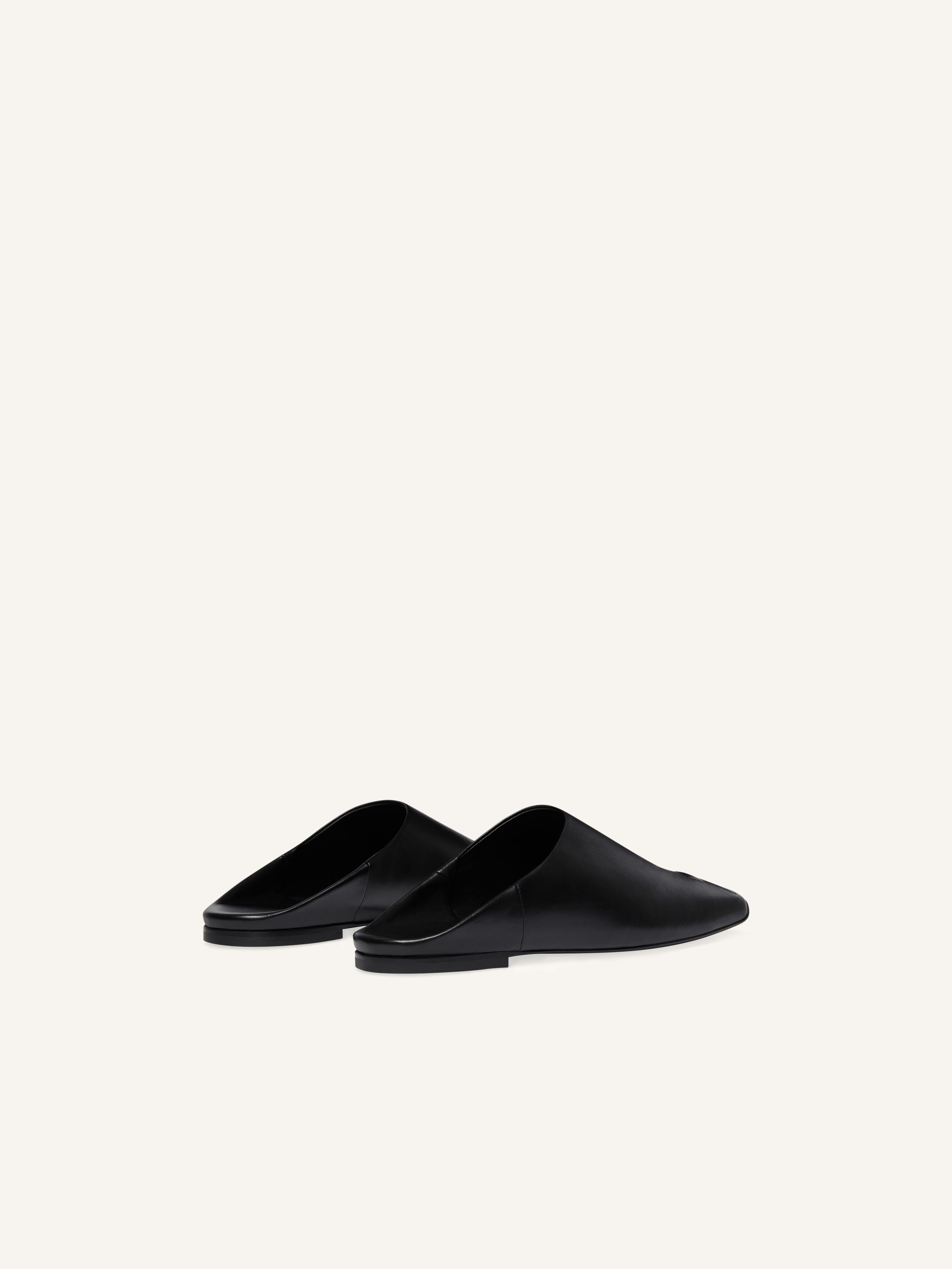 HERITAGE LEATHER MULES - 3