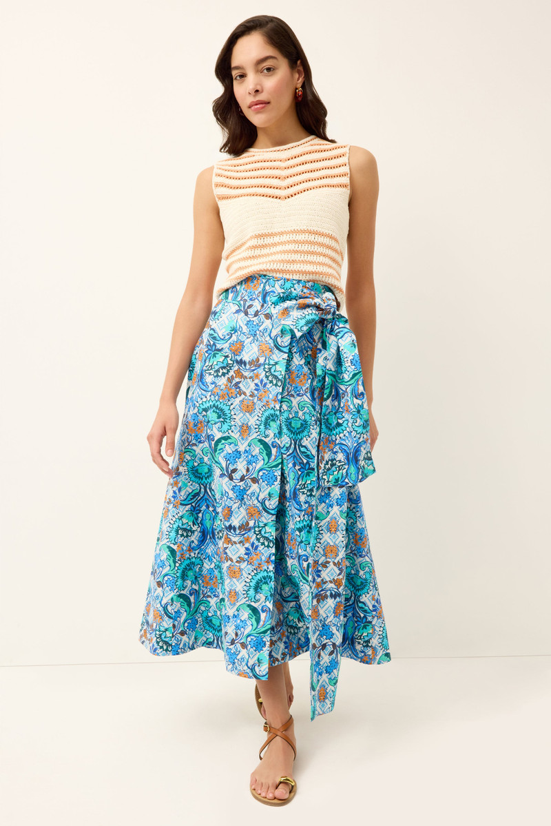 MARIE OLIVER ESTINE WRAP SKIRT outlook