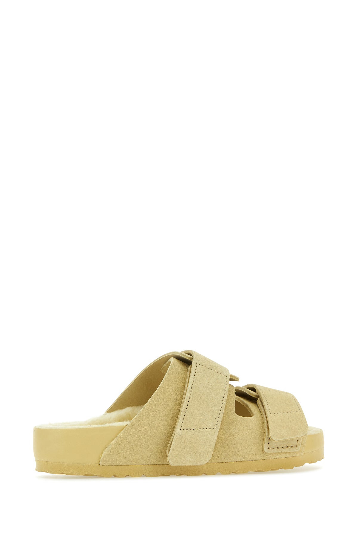 Beige suede Birkenstock X Tekla Uji slippers - 3