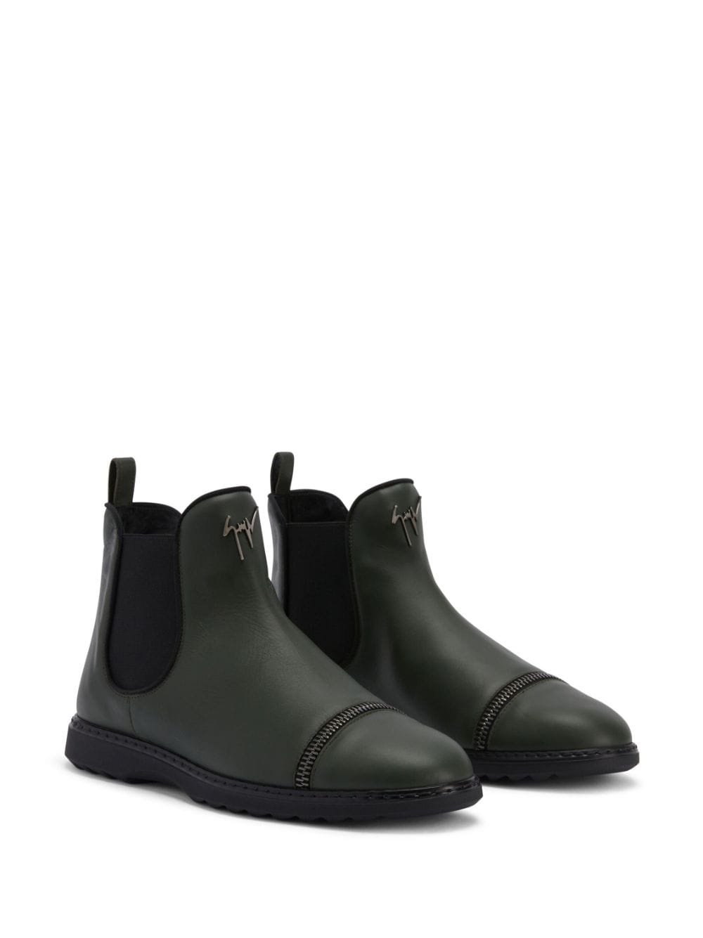 Waylen leather ankle boots - 2