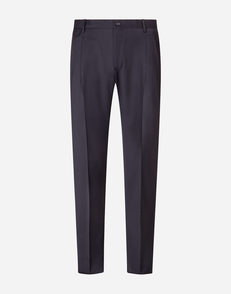 Wool pants with darts - 3