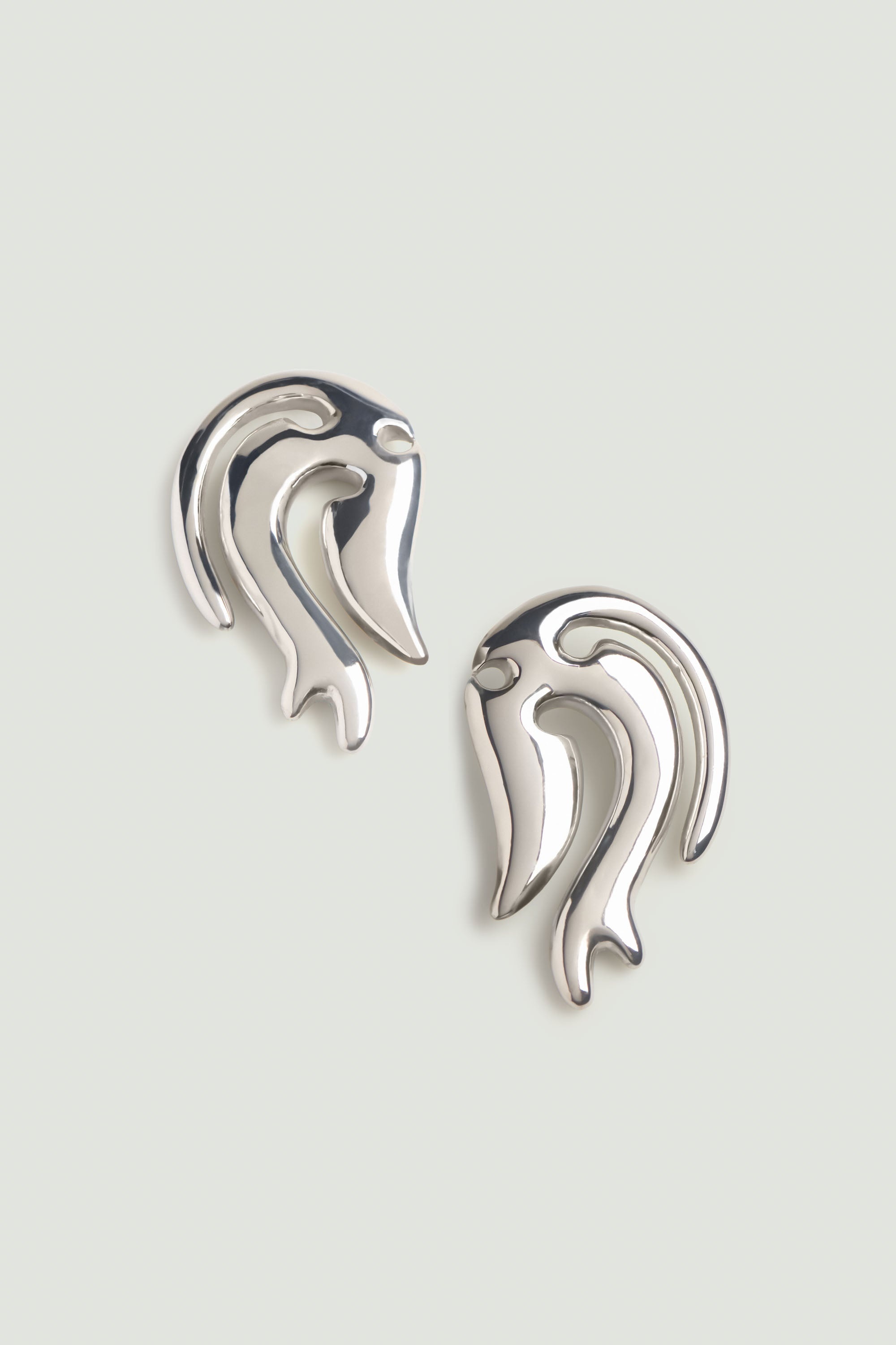 Sculpted Earrings - 1