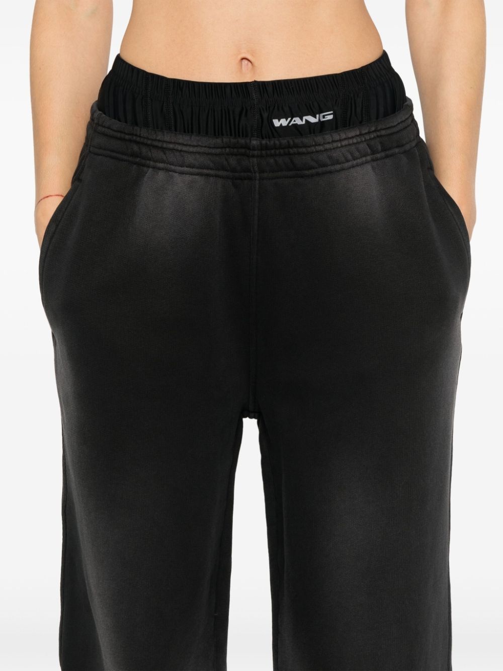 bike-shorts track pants - 5