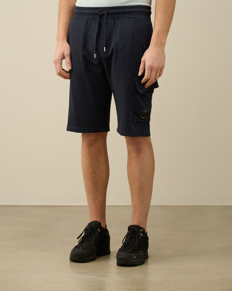 C.P. Company Light Fleece Utility Shorts outlook