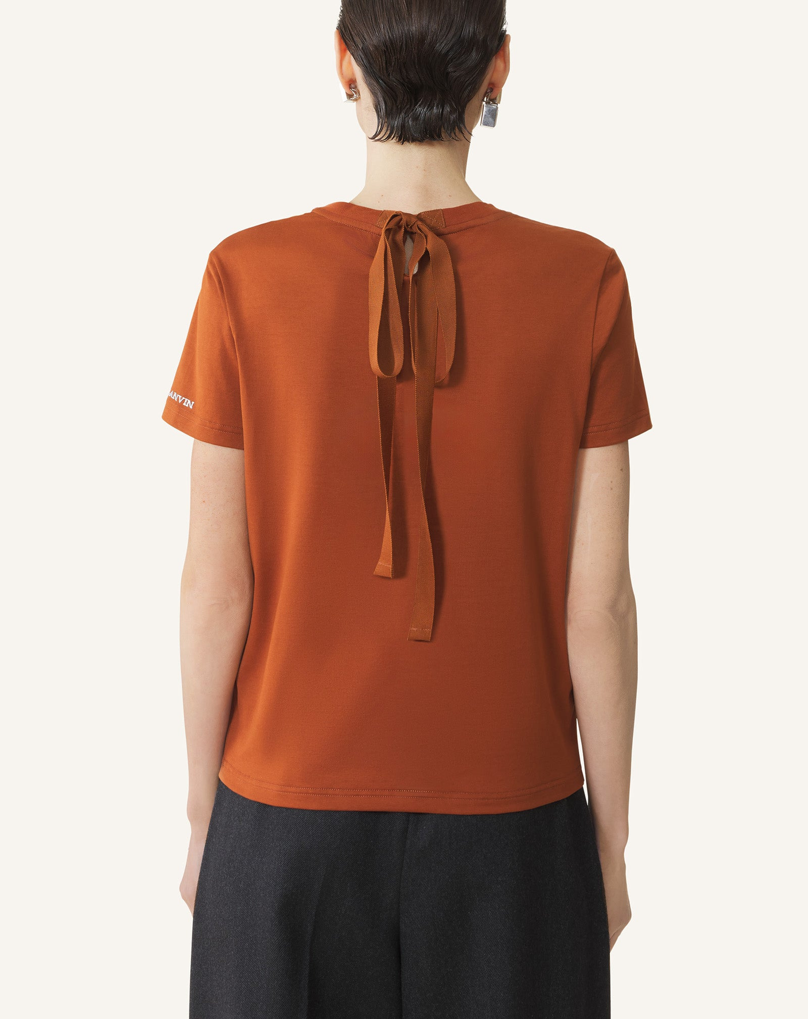 T-SHIRT WITH KNOT DETAIL - 4