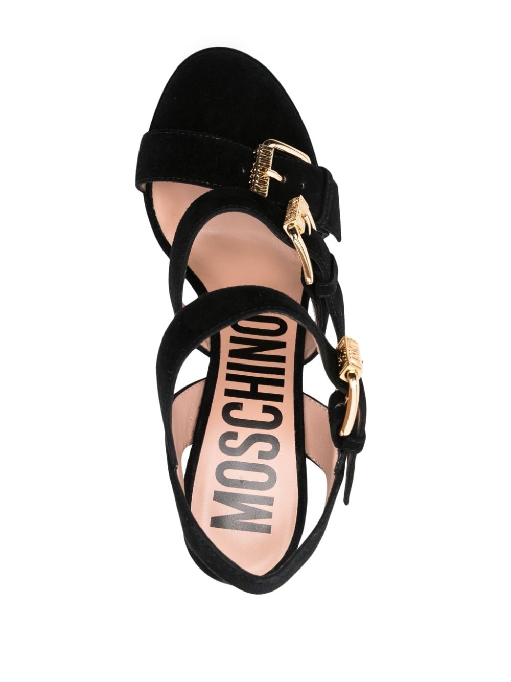 130mm buckled sandals - 4