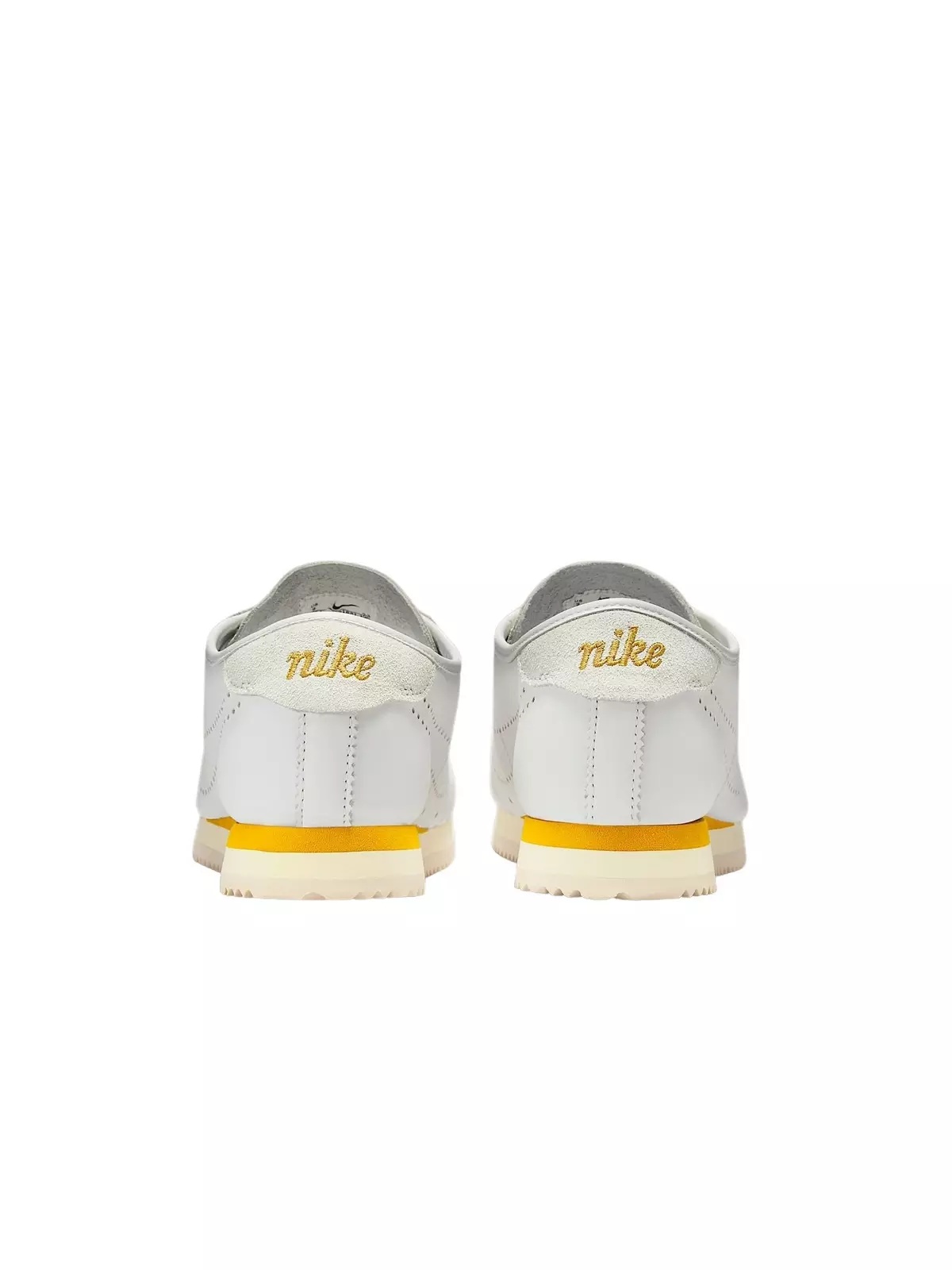 Cortez Leather "White/Light Bone/Coconut Milk/Bronze" Women's Shoe - 5