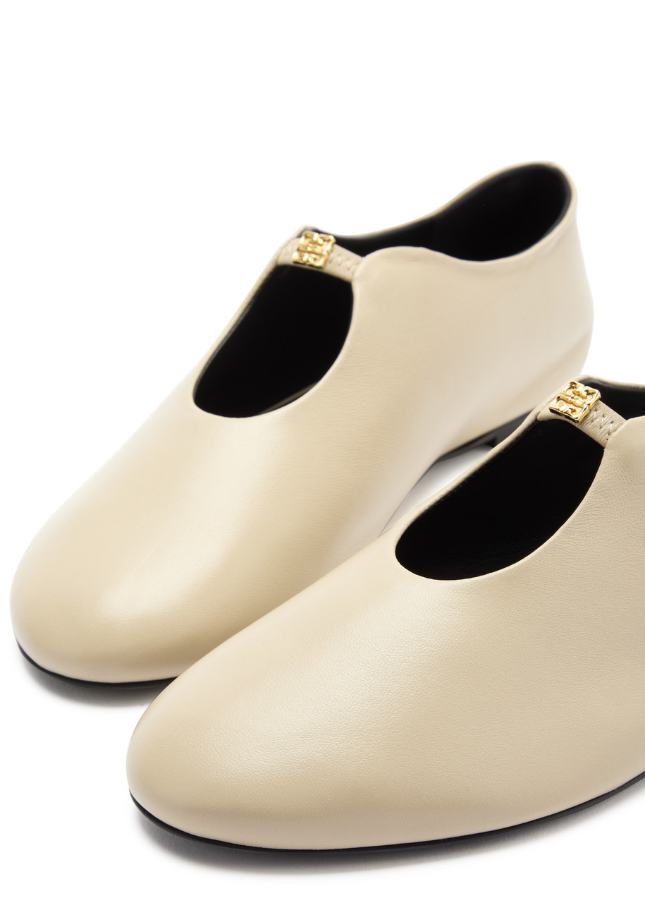 Givenchy 4G Leather Ballet Flats - 3