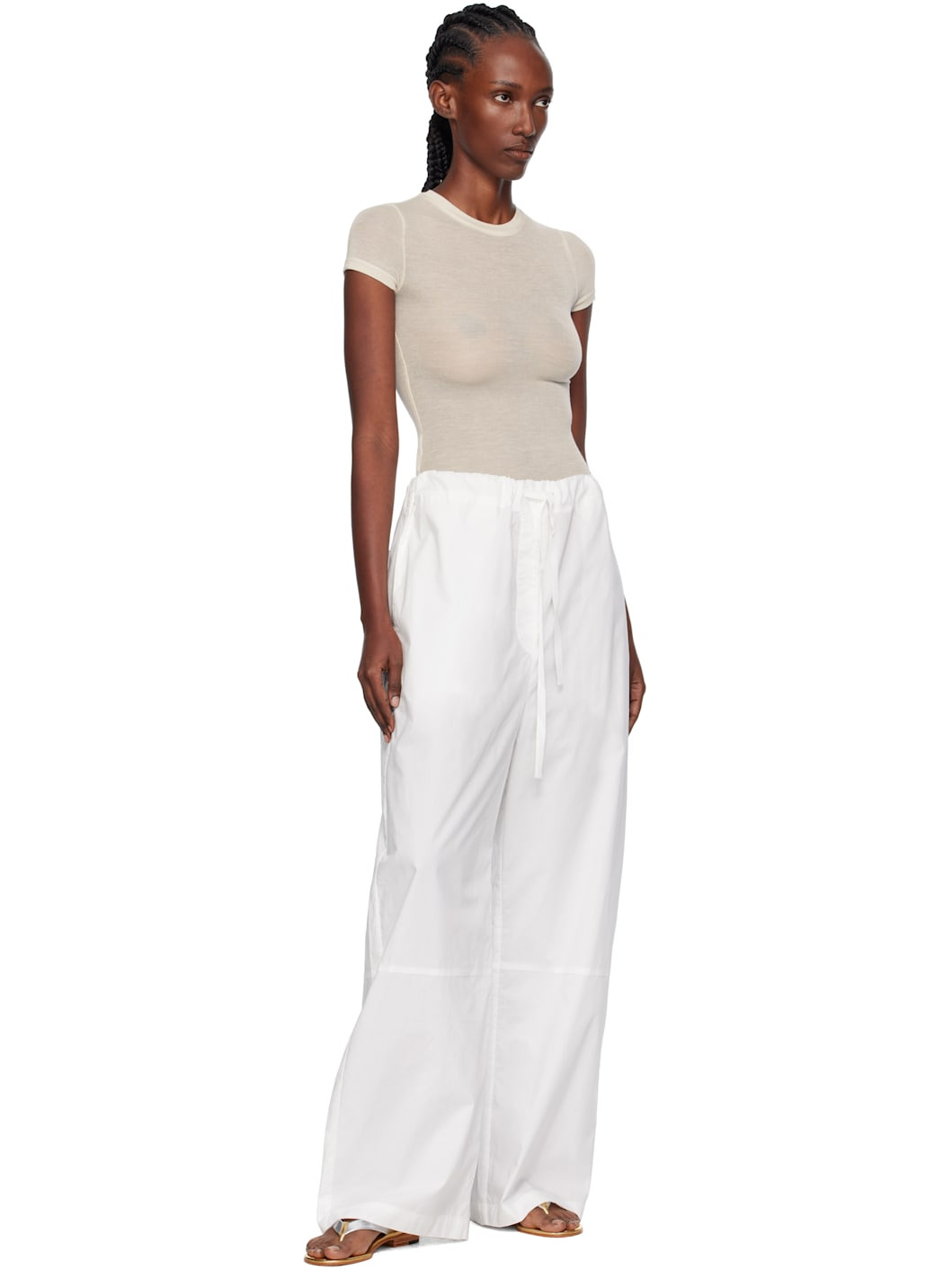 Off-White Elemental Sheer Baby T-shirt - 5