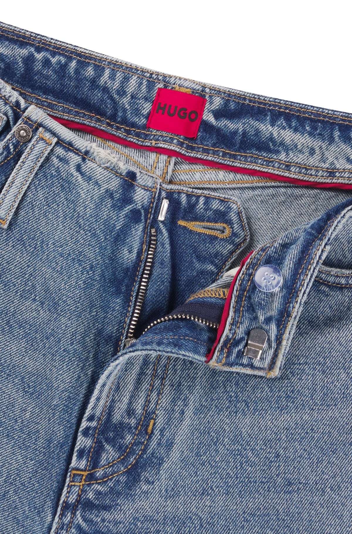 RELAXED-FIT JEANS WITH CROPPED LENGTH - 6