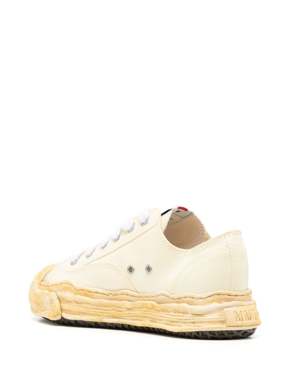 Hank canvas lace-up sneakers - 3