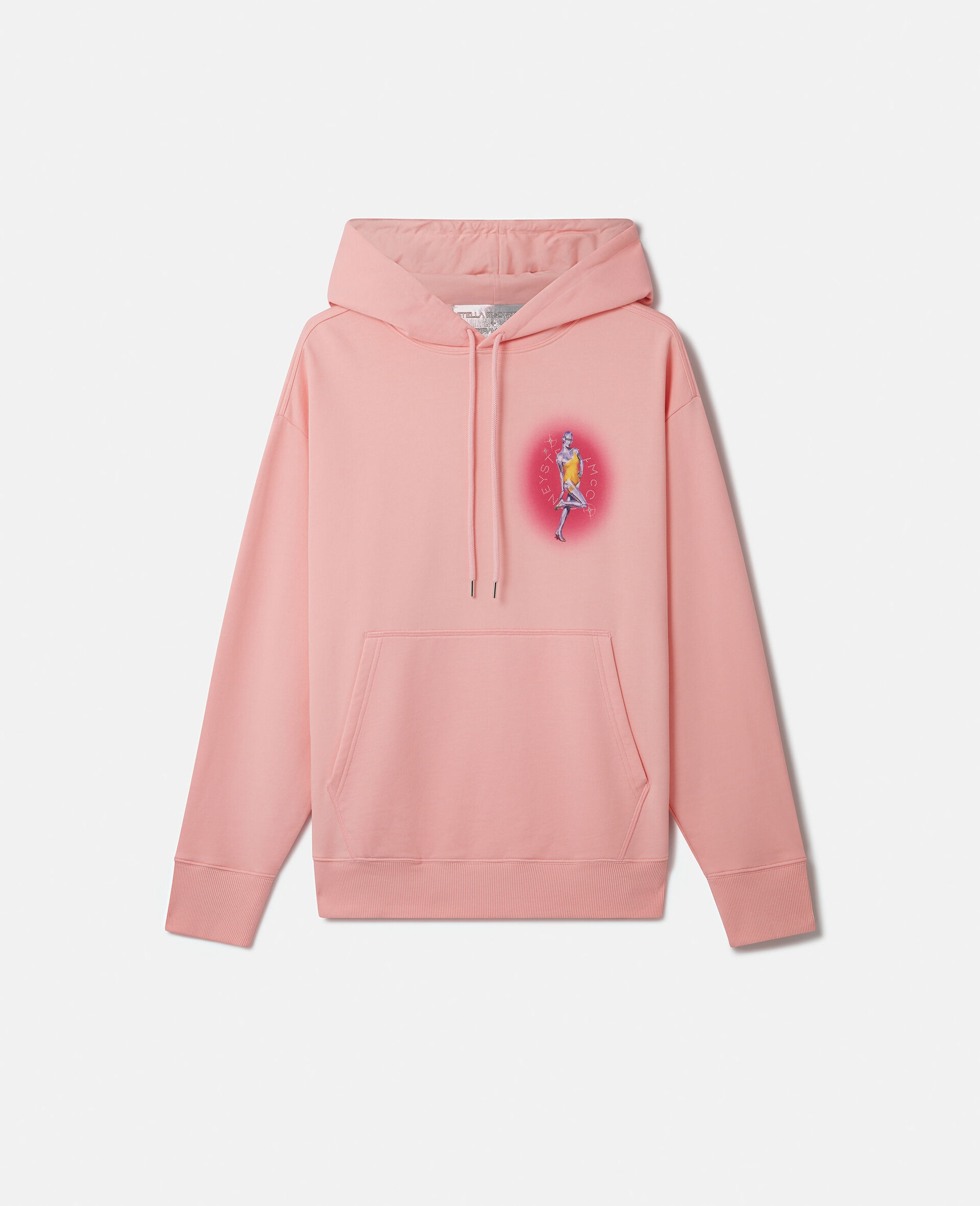 Sexy Robot Print Organic Cotton Hoodie - 1