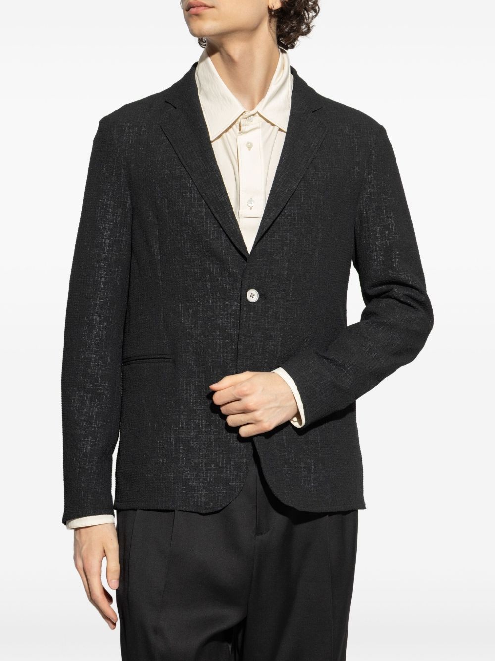 single-breasted blazer - 3