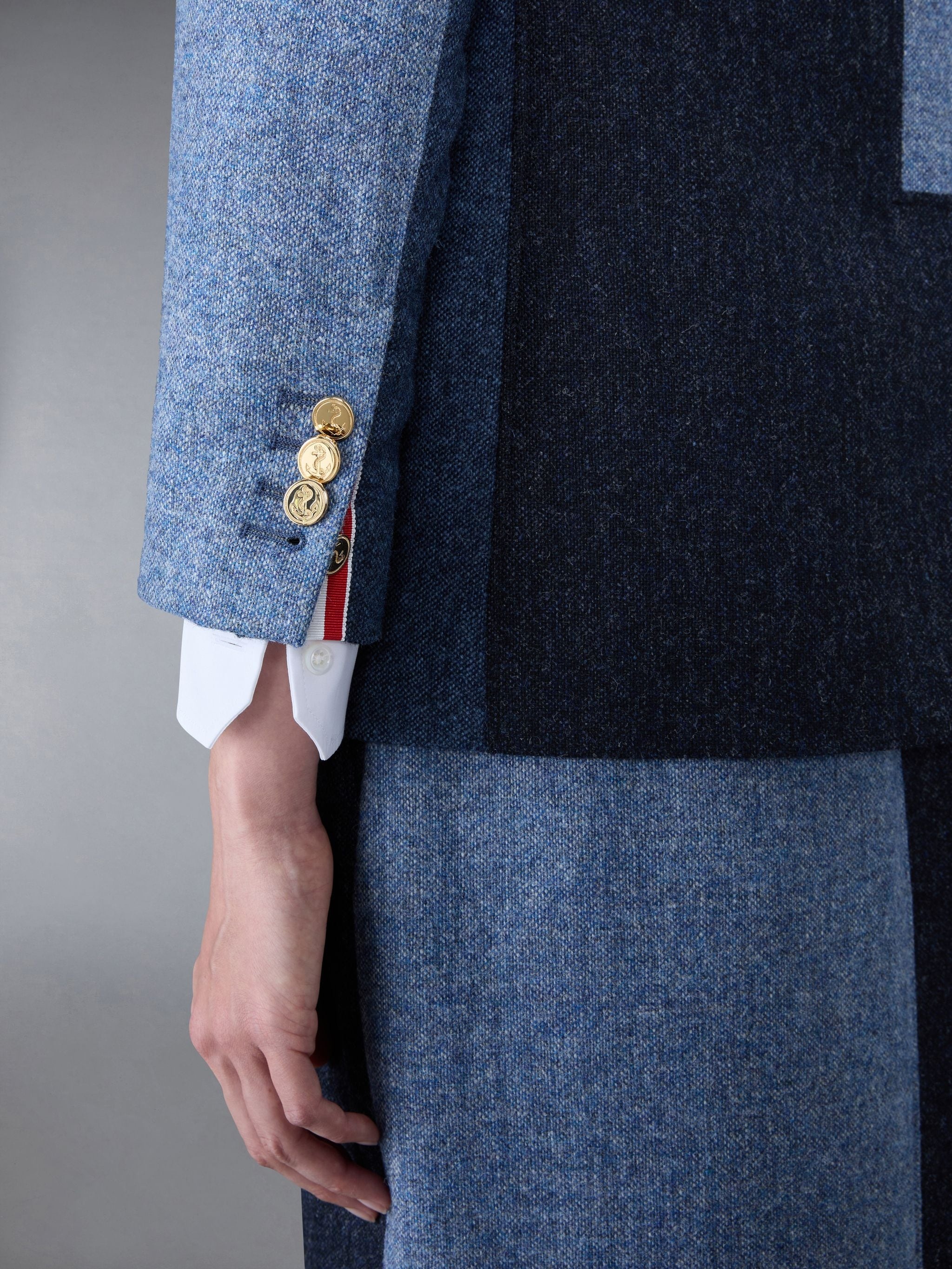 Fun-Mix Donegal Tweed Sack Sport Coat - 6