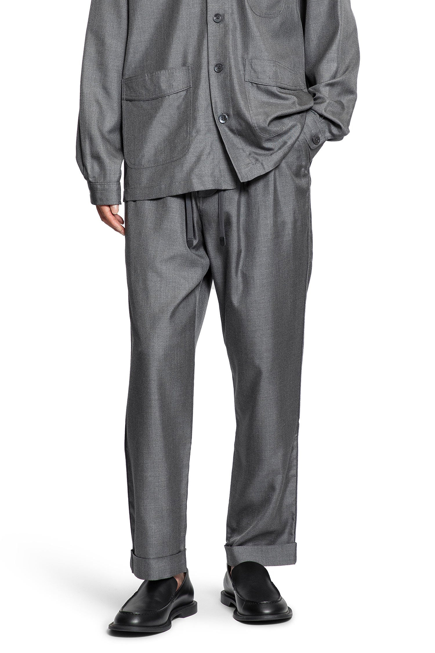 Yarn-Dyed-Silk-Light-Pants - 6