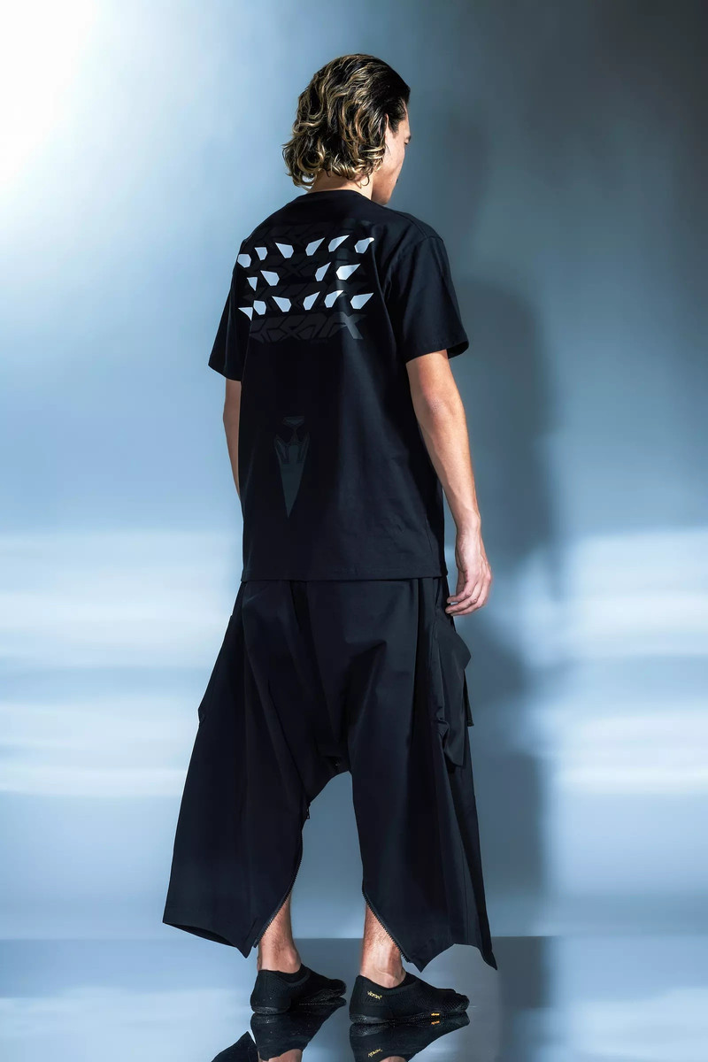 S24-PR-D Cotton Short Sleeve T-shirt Black 3