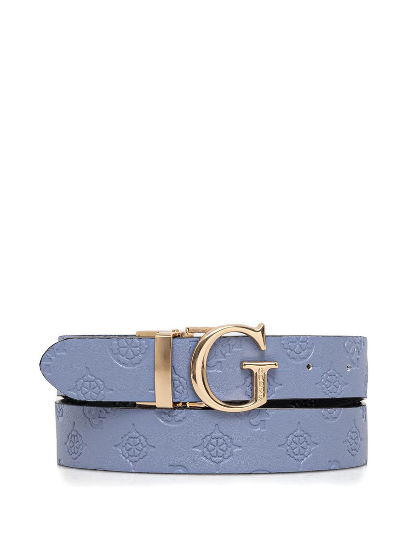 GUESS USA James logo-embossed reversible belt outlook