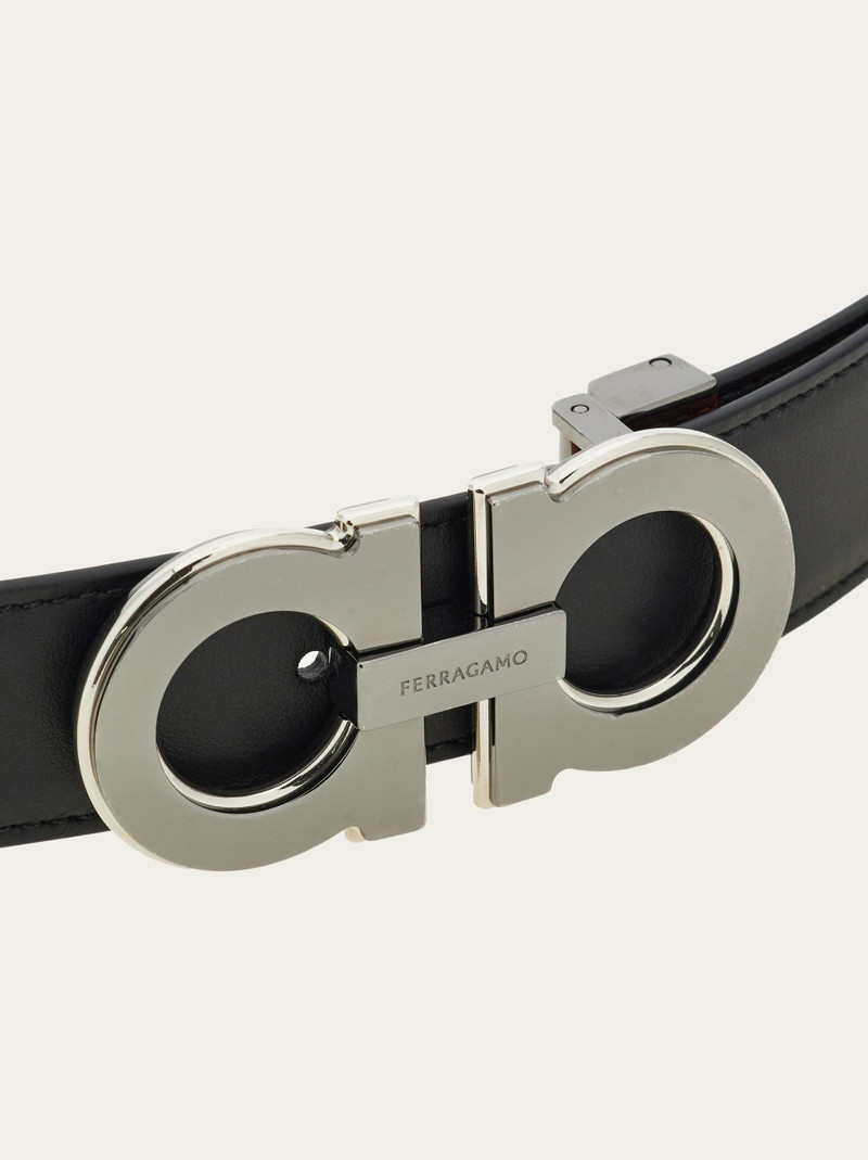 Reversible and adjustable Gancini belt 5