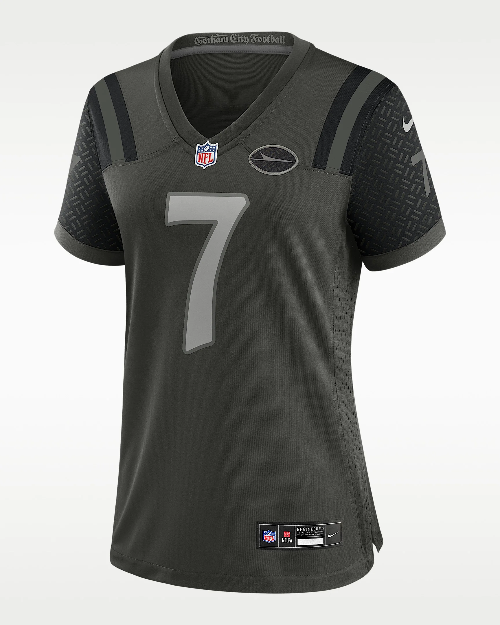 Justin Fields New York Jets Rivalries Collection Women’s Nike NFL Game Jersey - 1