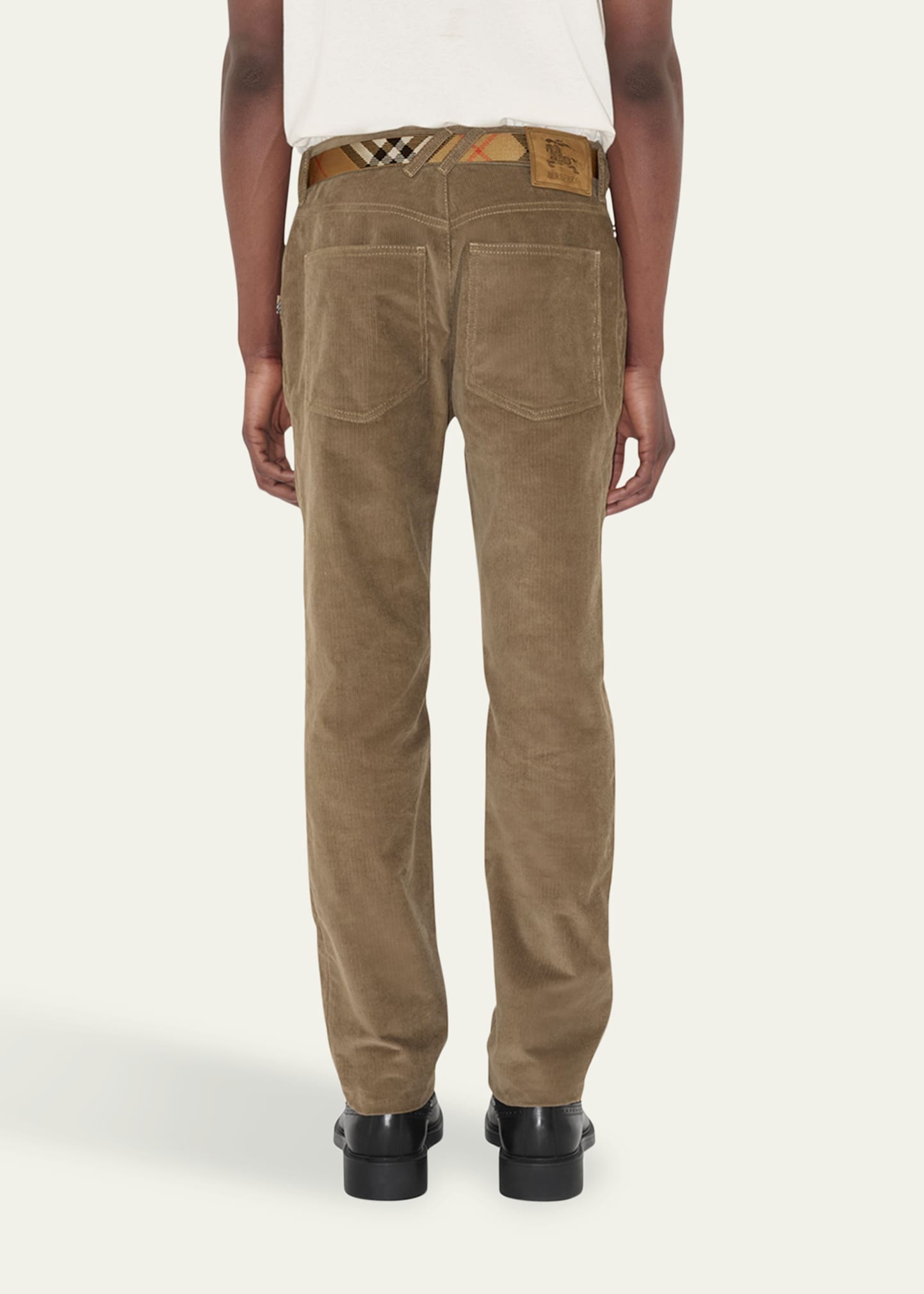 Men's Corduroy Five-Pocket Pants - 3