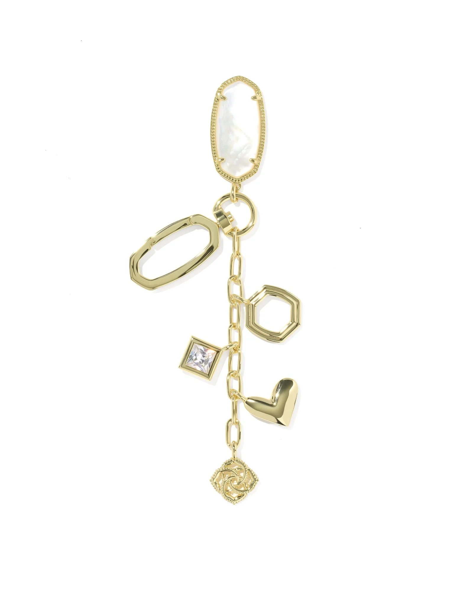 Elle Gold Bag Charm - 1