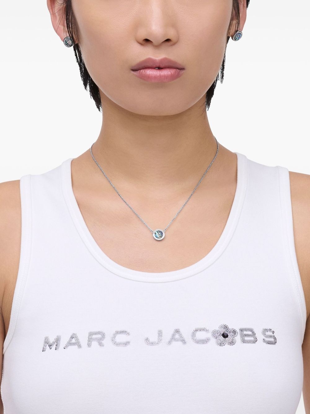 Button necklace - 2