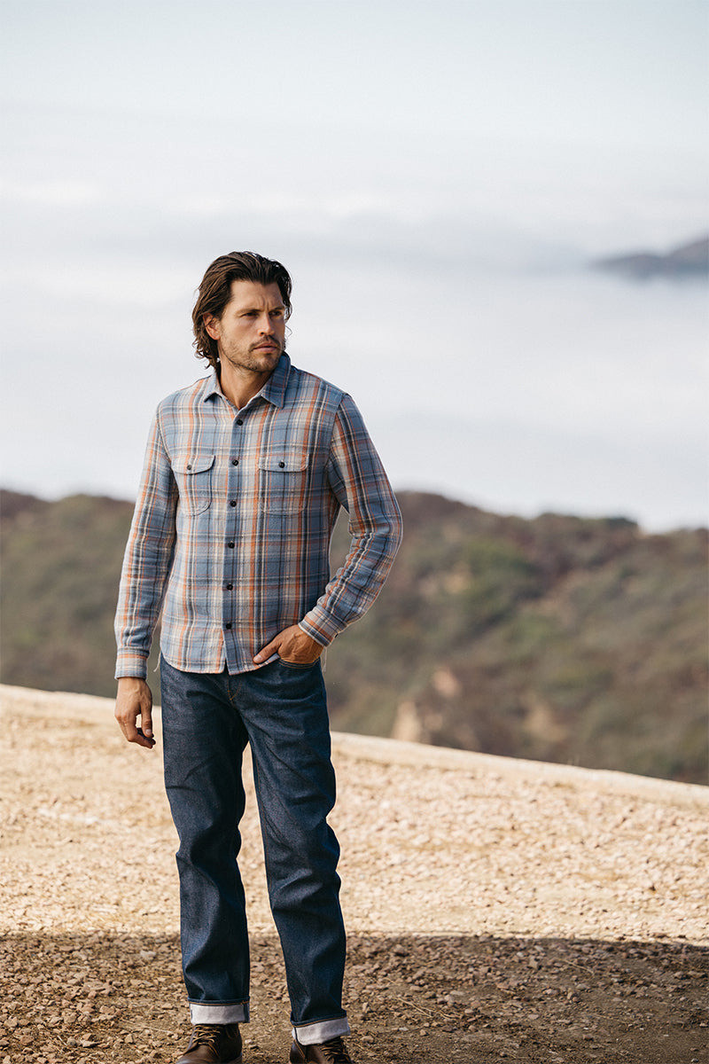 HIROSHI KATO The Barrel Classic Straight Natural Slub Indigo - Raw 12.5oz Selvedge outlook