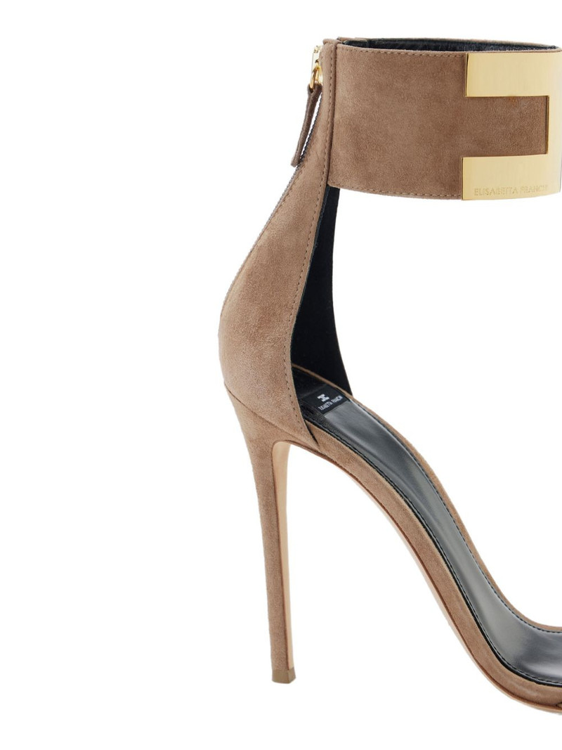 ankle-strap jewel logo sandals 4