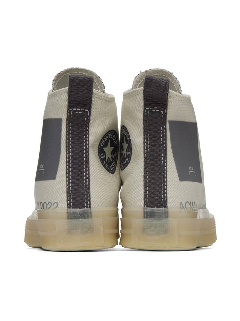 Off-White & Gray Converse Edition Chuck 70 Sneakers 2