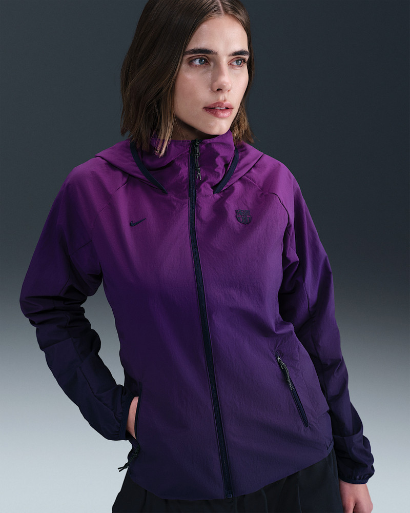 FC Barcelona AWF Women's Nike Soccer Woven Jacket 1