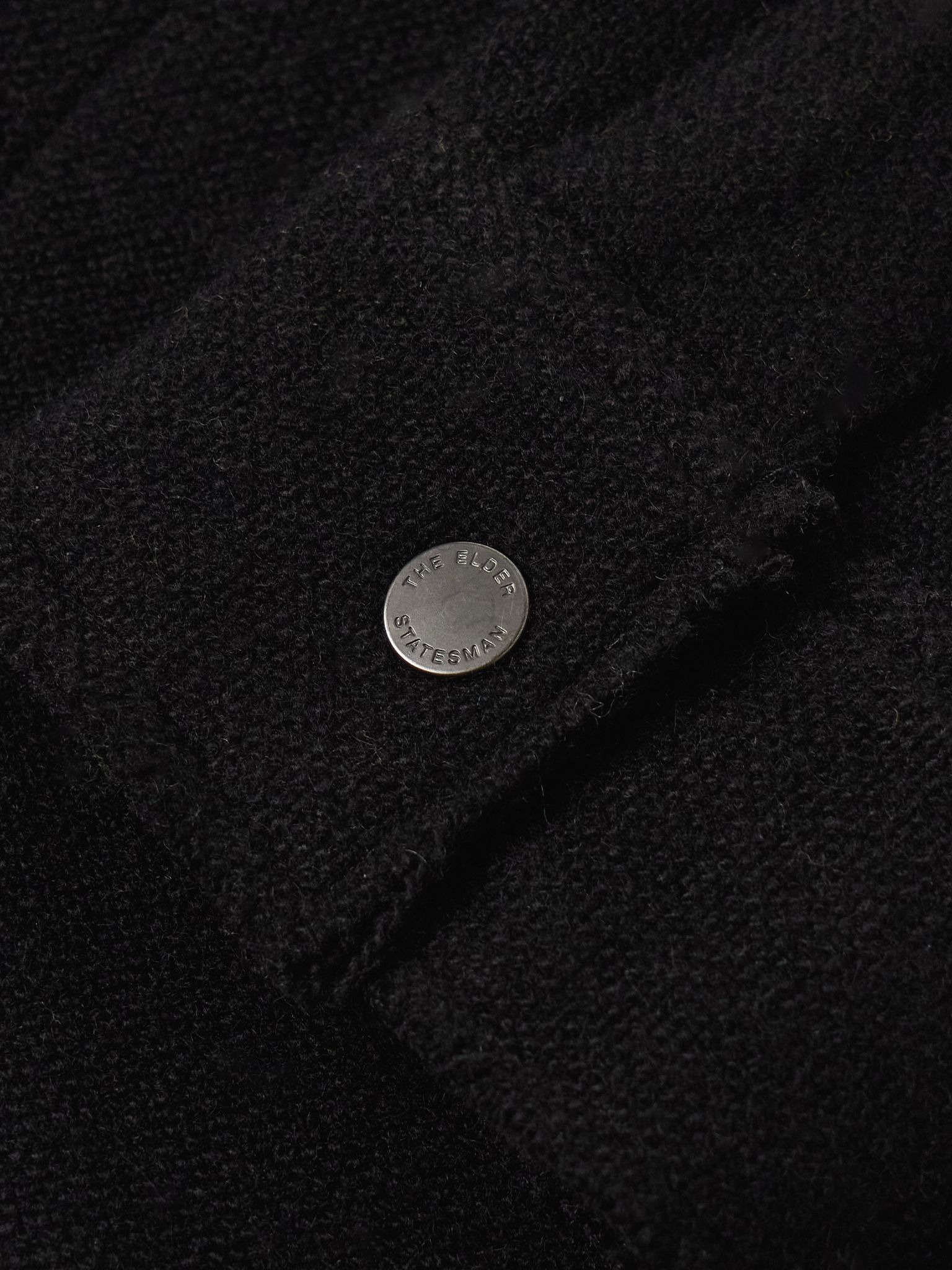 Decon Cashmere Jacket Black - 5
