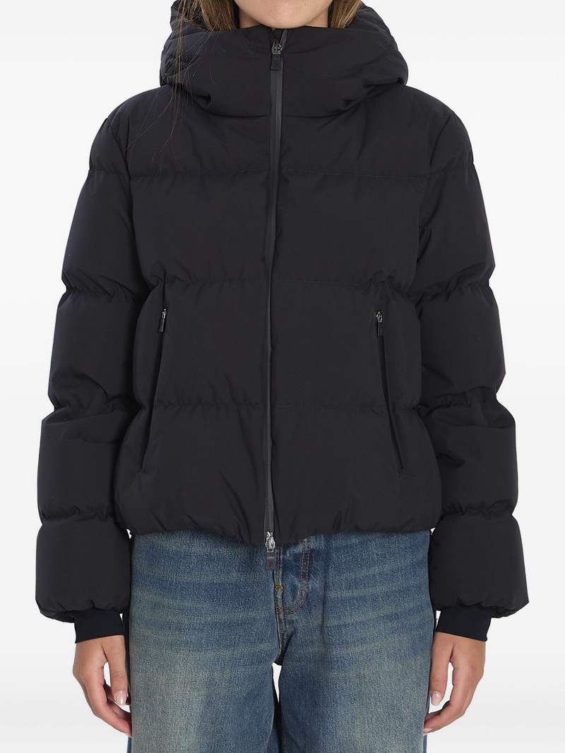 double-layer hooded down jacket 1